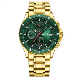 Nibosi 2530 Luxury Stainless Steel Chronograph Men's Watch