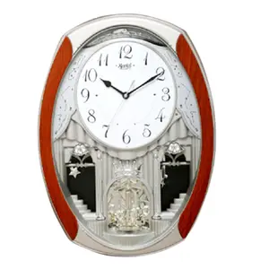 Ajanta 2927 Classic Musical Pendulum Quartz Wall Clock - Variant 3