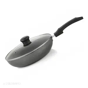 Gazi GFPIB-24C Induction Bottom Fry Pan with Glass Lid