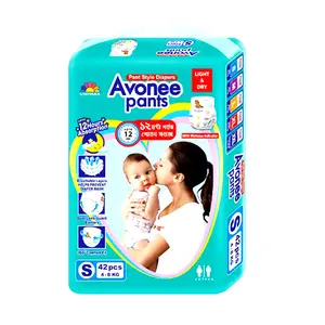 Avonee Breathable Material Pant System Baby Diaper