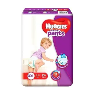 Huggies Wonder 360-Degree Stretch Comfort Waist Pant System Baby Diaper - Variant 2