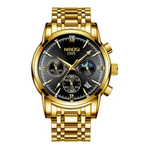 Nibosi 2516 High Quality Stainless Steel Luminous Men's Watch - Variant 2