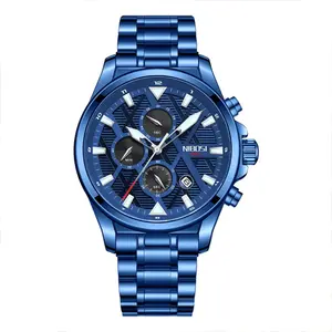 Nibosi 2510 Waterproof & Chronograph Stylish Men's Watch - Variant 3