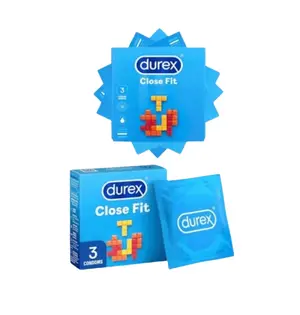 Durex Close Fit Condom – 3Pcs Pack (UK) 