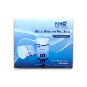 Media Medical Devices Blood Glucose Test Strips for Diabetic Patients