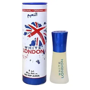 Al Nuaim White London Elegant Unisex Floral‑Amber Attar