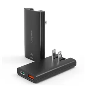 Choetech 67W GaN Dual-Port Ultra-Thin Fast Charger