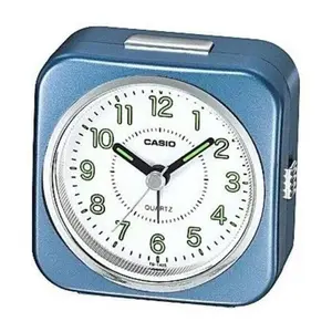 Casio TQ-143S-2DF Alarm Desk Table Clock Light Alarm Snooze