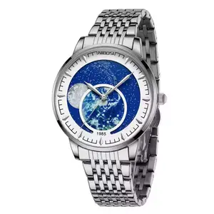 Nibosi 2539 New Sky Stars Design Stainless Steel Analog Men's Watch