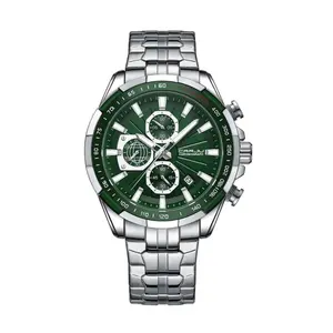 CRRJU 2305 High Quality Stainless Steel Multifunctional Classic Fashion Men's Watch - Variant 4