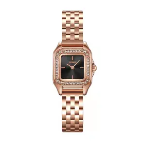 SKMEI 2181 Dial Quartz Elegant Stainless Steel Waterproof Women Watch - Variant 2