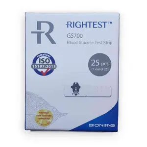 Bionime GS700 Rightest Blood Glucose Test Strips Packs - Variant 1