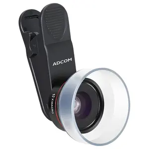 ADCOM AD-25MM Professional HD 10x Macro Mobile Phone Lens