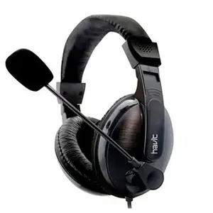 Havit HV-139D Stereo 3.5mm Double Port & Single Port Wired Headphone 