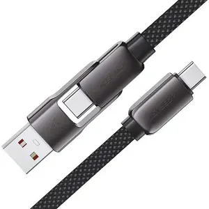 ACEFAST C13-04 60W USB-A/USB-C to USB-C Fast Charging & Data Sync Cable