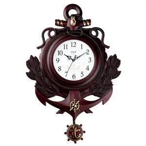 Sonam 6827 SW Quartz Movement Wood Tones Analog Wall Clock - Variant 3