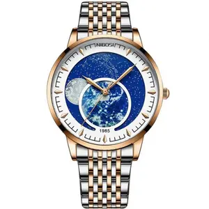 Nibosi 2539 New Sky Stars Design Stainless Steel Analog Men's Watch - Variant 2