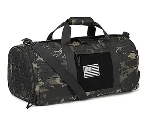 QT&QY 40L Military Tactical Duffle Men Sport Gym Bag - Variant 4