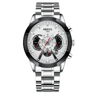 Nibosi 2379 Luxury Stainless Steel Chronograph Men's watch