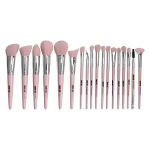 MAANGE 44010 18 Pcs Makeup Brushes Set Pink Color