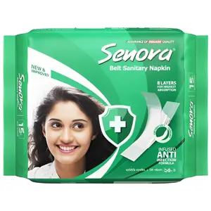 Senora Ultra-Long Belt System Reliable Sanitary Pad - Variant 3