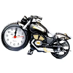 ARTISANS ALLEY Mini Motorcycle Bike Alarm Desk Shelf Table Clock - Variant 2