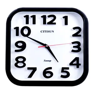 Citisun 49 Digit Square Soundless Movement Wall Clock
