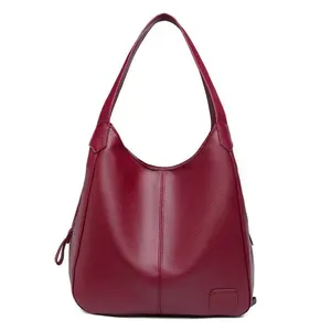 Trendy Solid Color PU Leather Crossbody Shoulder Bag - Variant 2
