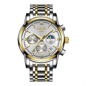 Nibosi 2516 High Quality Stainless Steel Luminous Men's Watch - Variant 3