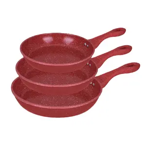 Gazi SF 2202-3C Non-Stick Aluminum Cookware Set Fry pan