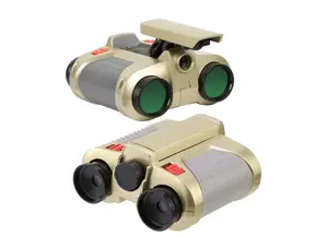 Night Telescope Binoculars With Pop Up Light 4x30 MM Lens