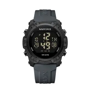 NAVIFORCE NF7104 Luminous Silicone Digital Acrylic Men's Watch  - Variant 4