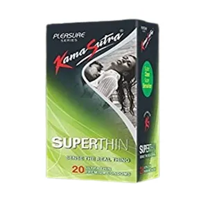 KamaSutra SuperThin Condoms 3-Pack Ultra-Thin Premium Latex