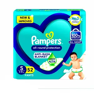 Pampers Breathable Material Pant System Baby Diaper