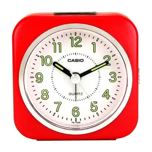 Casio TQ-143S-4DF Luminous Neo-Display Analog Table Clock