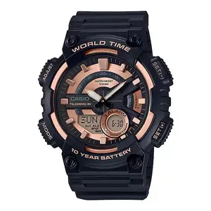 Casio AEQ-110W-1A2V Youth Telememo World Time Analog-Digital Sports Watch  - Variant 3