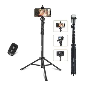 Plokama PK-996 Tripod with Bluetooth Remote Selfie Stick
