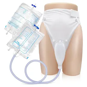 Urine Collector Portable Wearable Female Male Urinary Drainage 1 Set 3 Literz Catheter Bag