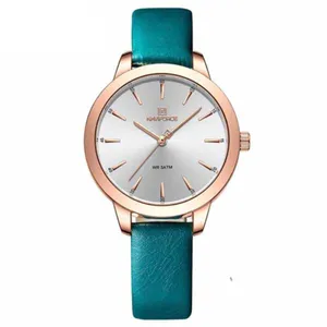 NAVIFORCE 5024 Casual PU Leather Waterproof Quartz Women's Watch - Variant 3