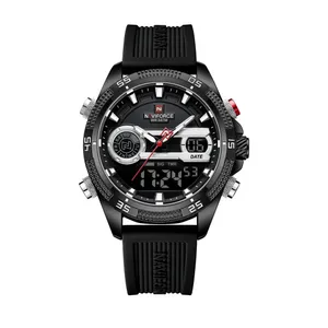 Naviforce 9223 Stainless Steel Dual Movement Military Sport Men's Watch - Variant 2