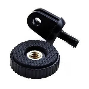 Mini Tripod Screw Mount Adapter 1/4" Monopod Accessory