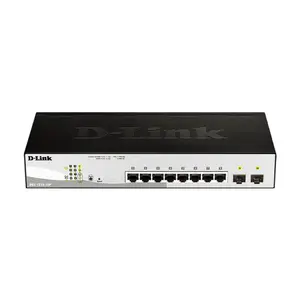 D-Link DGS-1210-10-Port Smart Managed Gigabit PoE Switch