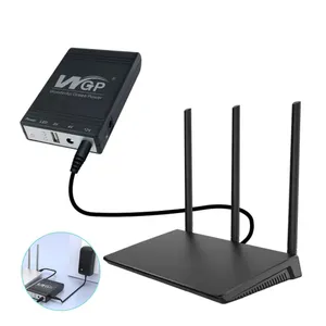 WGP Mini UPS Fir Wifi Router 10400 mAh Battery 5V, 12V, 12V Output