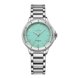 NAVIFORCE NF5021 Water Resistant Stainless Steel Quartz Women's Watch - Variant 3