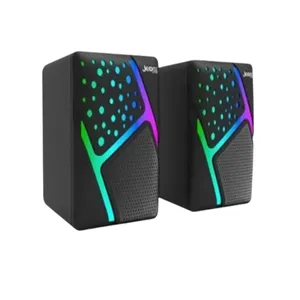 Jedel S-527 3Wx2 RGB USB Wired Speaker with Dynamic Lights