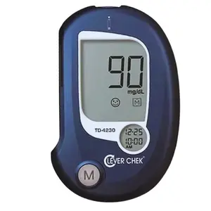 Clever Chek TD-4230 Blood Sugar Monitoring System for Diabetes