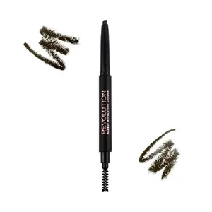 MAKEUP REVOLUTION Duo Brow Dark Eyebrown Pencil 0.15g