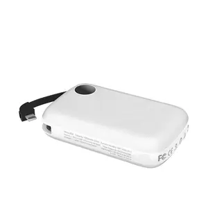 HOCO B38 10000mAh LED Digital Display Built-In Lighting Cable Power Bank - Variant 2