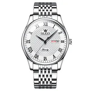 OLEVS 5562 Business Stainless Steel Waterproof Analog Quartz Men's Watch - Variant 2