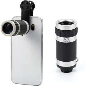 Mobcam 8X HD Zoom Universal Mobile Camera Lens with Tripod Compatible All Mobile Phones Mobile Phone Lens